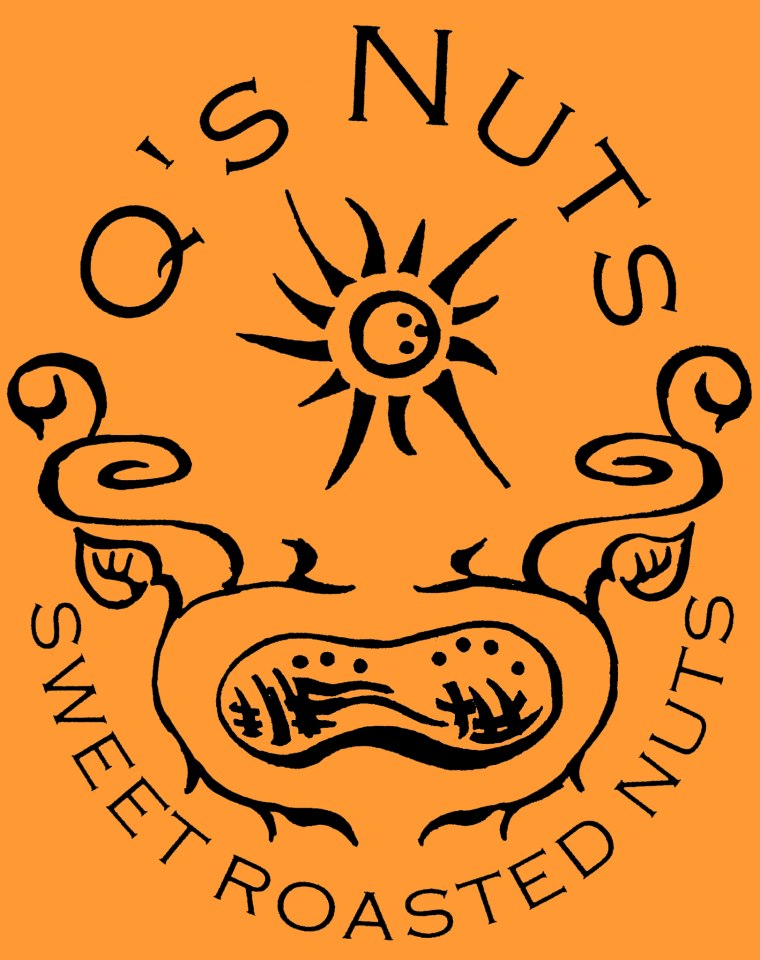 logo of Q's Nuts roasted nuts